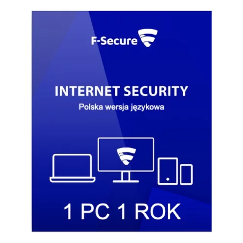 F-Secure Internet Security 2021 | 1 Stanowisko | 12 Miesięcy