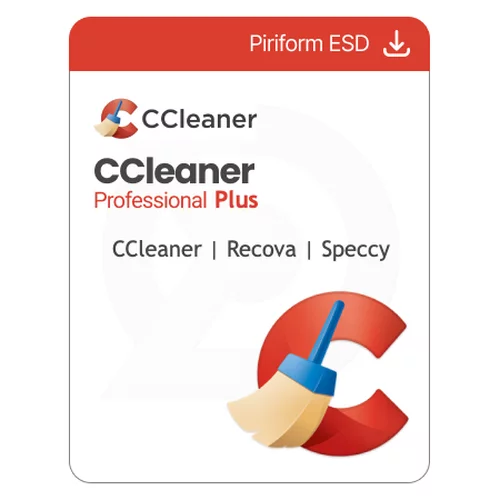 Piriform CCleaner Professional Plus 2024 (3 PC / 1 Rok)