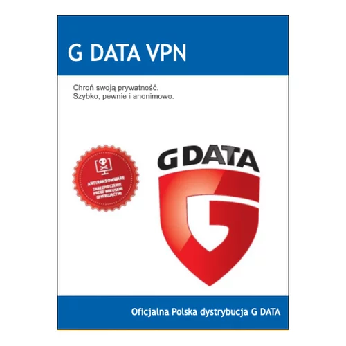 G DATA VPN (10 Stanowisk / 1 Rok)