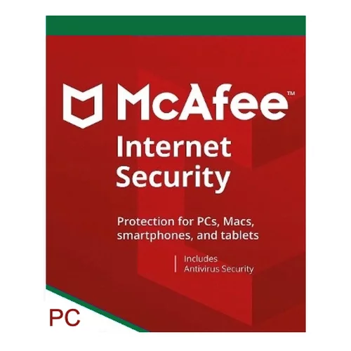 McAfee Internet Security 2024 (10 PC / 1 Rok)