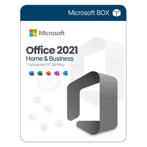 Microsoft Office Home & Business 2021 | Licencja BOX - MEGA PROMOCJA!