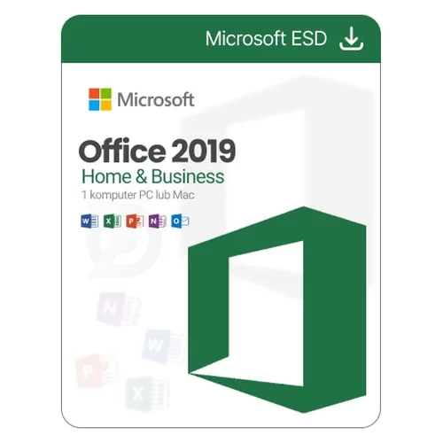 Microsoft Office Home & Business 2019 | Licencja wieczysta! | Polska dystrybucja | MEGA promocja!