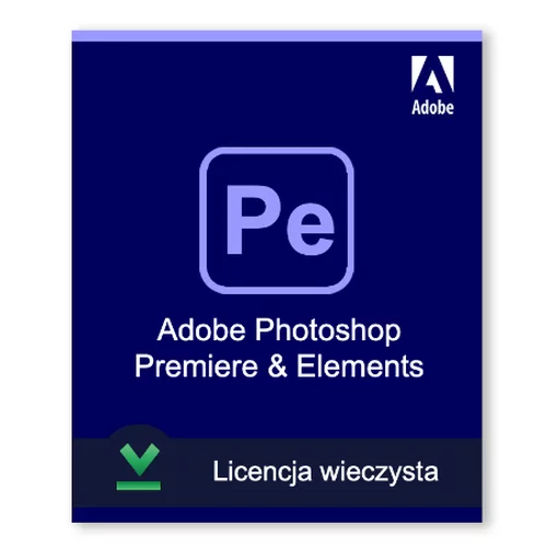 Adobe Photoshop Premiere & Elements 2023 | 1 Stanowisko | Licencja wieczysta