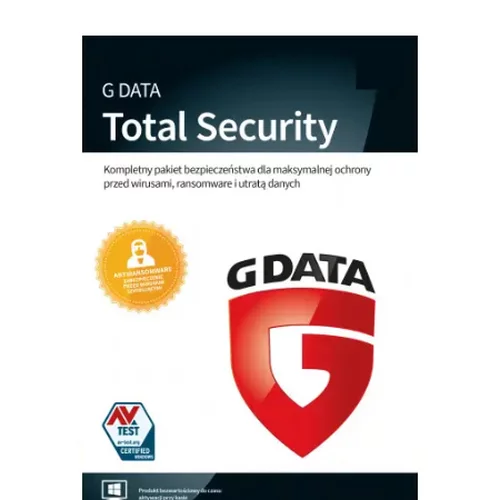 G-DATA Total Security | 1 Stanowisko | 12 Miesięcy