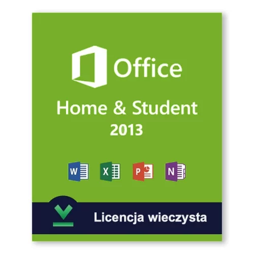 Microsoft Office 2013 dla Użytkowników Domowych i Uczniów