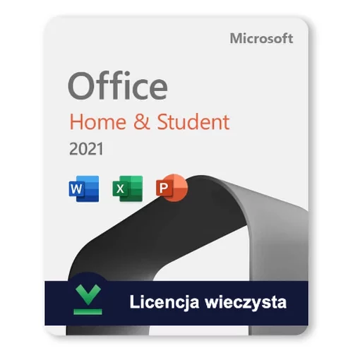 Microsoft Office 2021 dla Użytkowników Domowych i Uczniów | NOWA LICENCJA