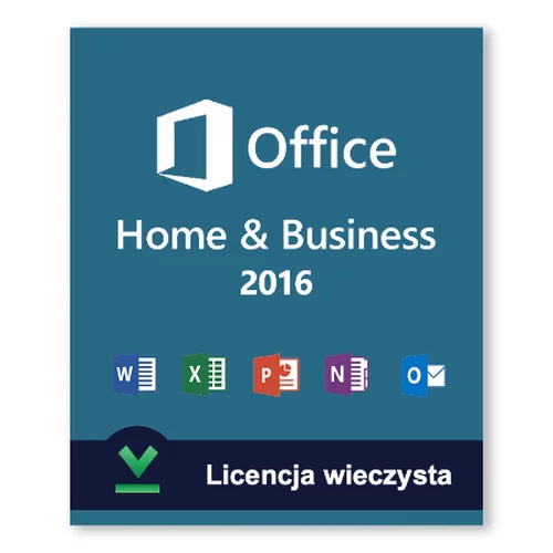 Microsoft Office Home and Business 2016 | MacOS | NOWA LICENCJA