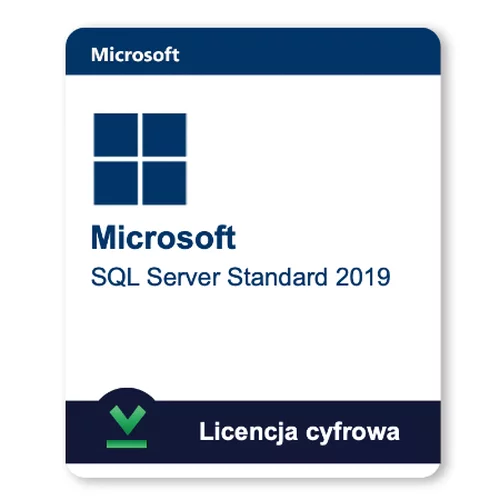 Microsoft SQL Server 2019 Standard | 100 CORE | NOWA LICENCJA
