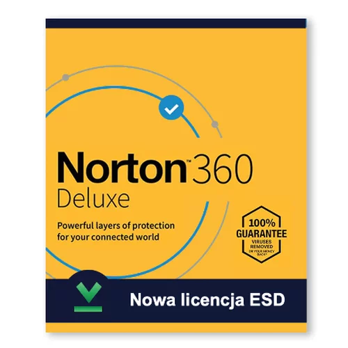 Norton 360 Deluxe | 3 Stanowiska | 12 Miesięcy