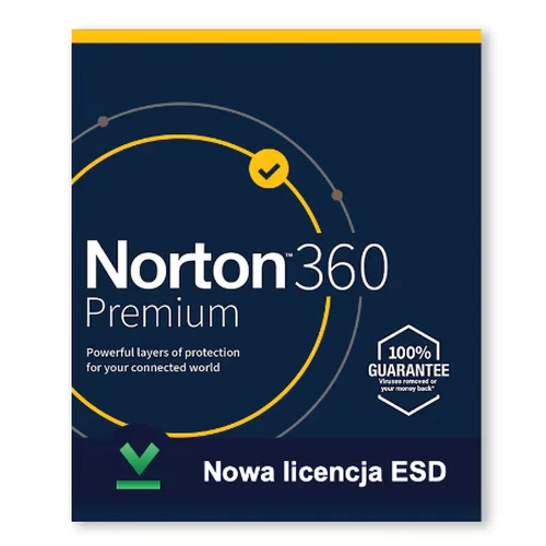 Norton 360 Premium | 10 Stanowisk | 12 Miesięcy