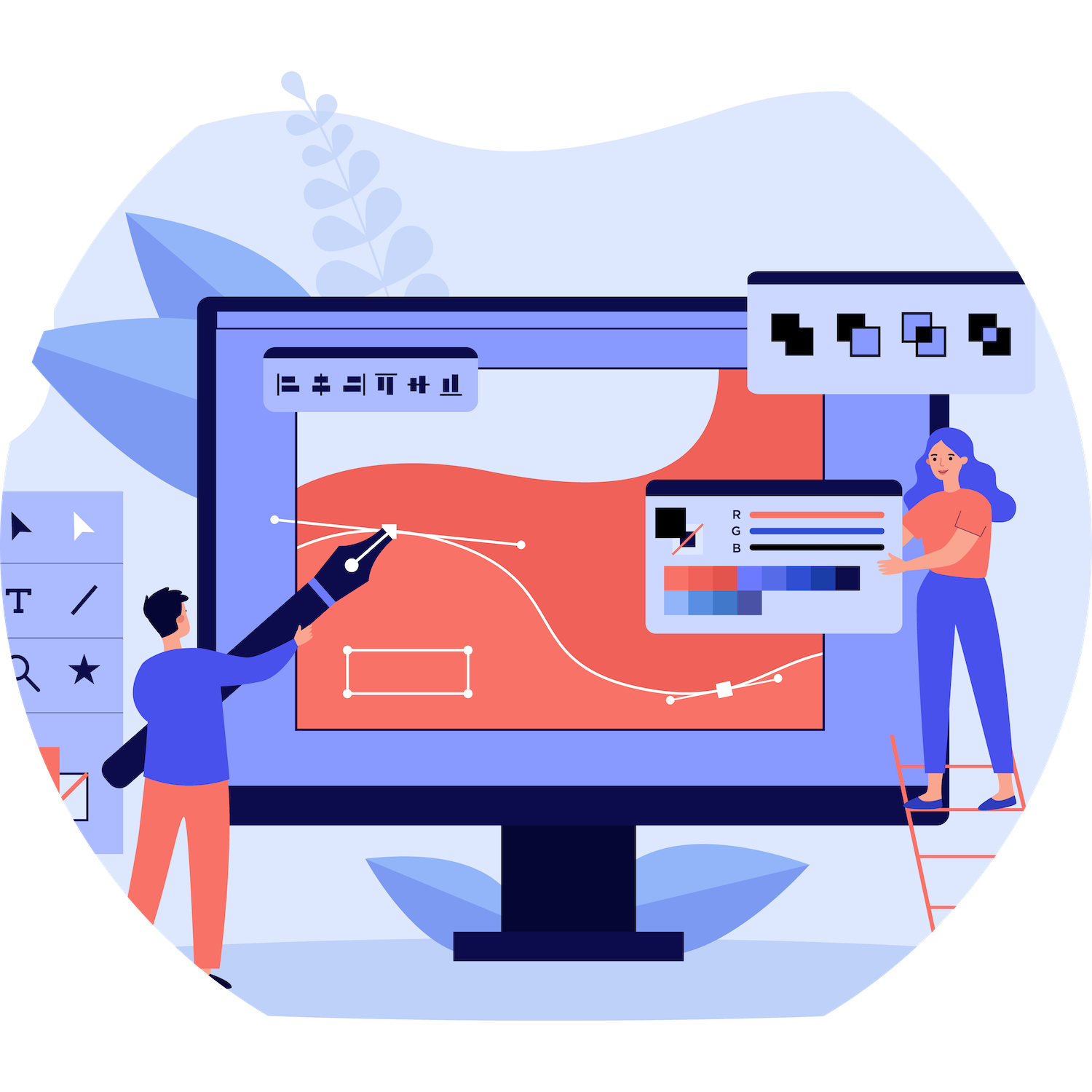 Diagramy w Microsoft Visio Professional 2021